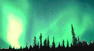 Canadian Northern Lights, © 1998, by Don Poss