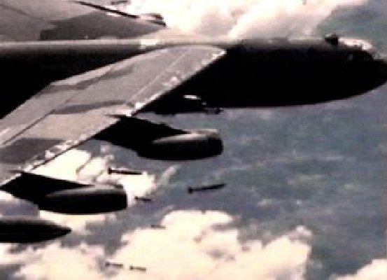 B-52, and ... Bombs Away!