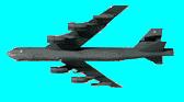 B-52 Turning for Guam