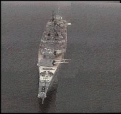 USS New Jersey, Animation by, Don Poss, WS LM-01.