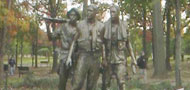 Vietnam Memorial Three Warriors