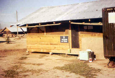 Duty Station in the HHC supply/arms room