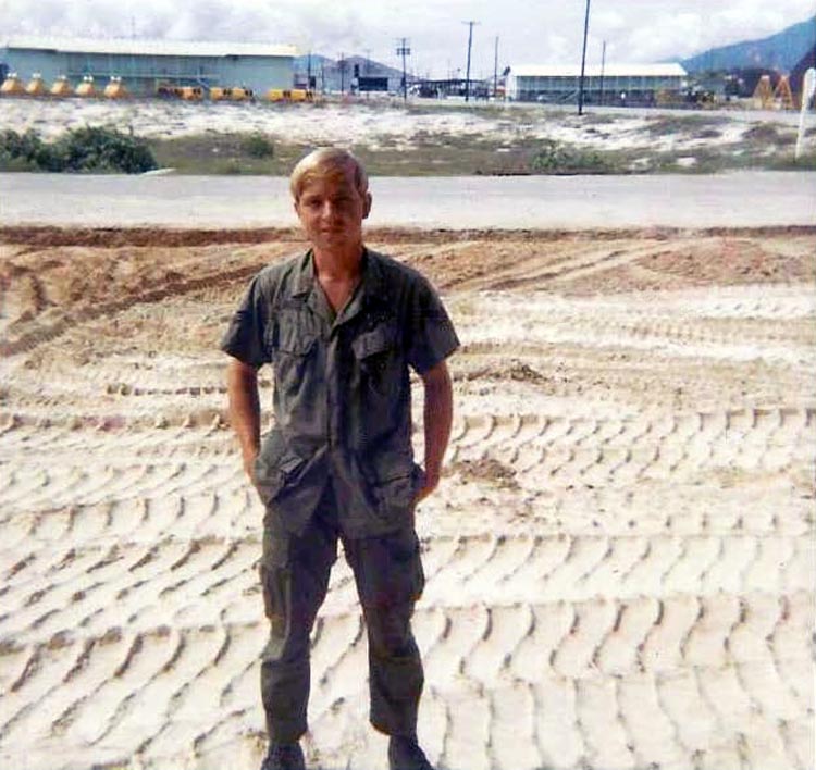 Photo: Sgt Larry Eley Surfer, recently arrived Cam Ranh Bay, 1969.