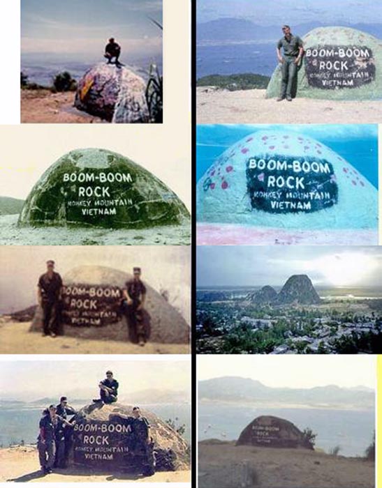 21. Da Nang AB: 366th TFW: Views from Monkey Mountain and Boom-Boom Rock. 1969. [Peter Halferty photo]. 