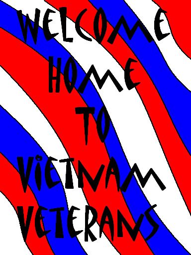 28. Da Nang AB: 366th TFW: Welcome Home to Vietnam Veterans. [Peter Halferty photo]. 