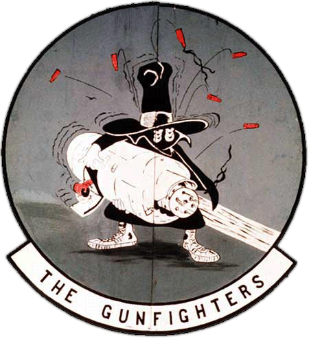 1. Da Nang AB, 366th TFW: The Gunfighters, Crest. 1969-1970. [Photo by Ed Burchard].