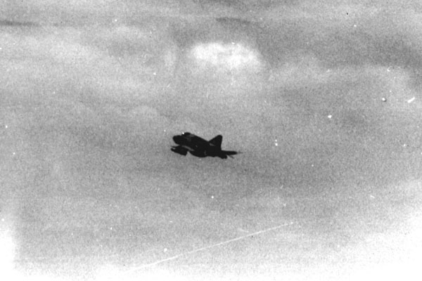 10. Da Nang AB, 366th TFW:Morning F-4 Phantom andup and away. 1969-1970. [Photo by Ed Burchard].