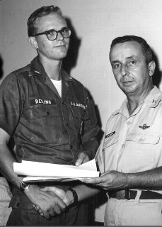 LT Reiling & Col Eisenbrown/Photo by Fred Reiling, LTC, USAF (Ret)