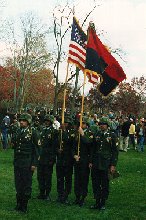 1st Infantry Division's Colors