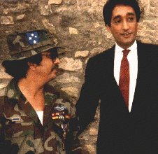 Pat with then, Mayor Henry Cisneros