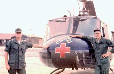 Wild Child II: Huey Chopper, Dennis Telischak, my Medic, and Richard Cunnare, March 1968