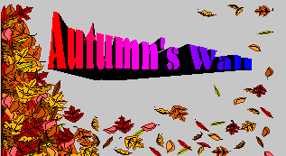 Autumn's Wall, logo, by Don Poss
