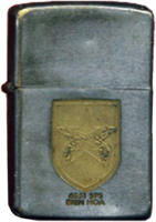 Zippo: (Front) (Front) 6251st SPS, Biên Hòa AB, 1966