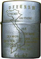 VSPA Zippo Lighters We Carried in Vietnam and Thailand