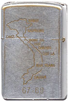 Zippo: (Front)