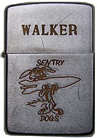 Zippo, Front: USAF Walker, Steve NT, 14th SPS 1967-1968.