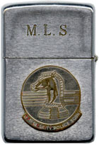 Zippo: (Back) M.L.S., Sipes, Michael L., Phu Cat, 37th SPS,, Cobra Flight, Team Leader, Charlie-10, 1968-1969