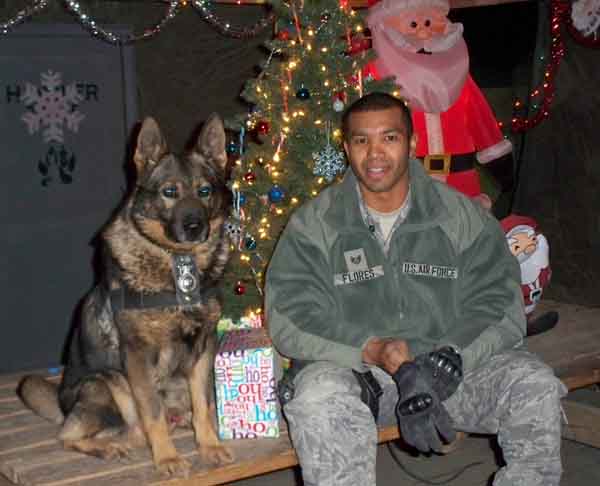 USAF 56th SFS, K-9 Kisma, Military Working Dog. 2009.